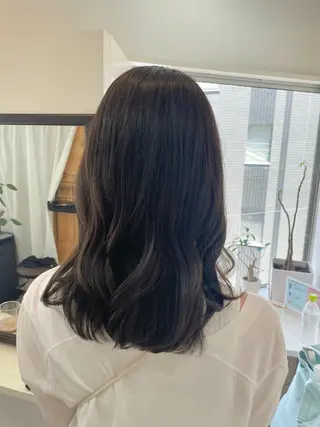 セミロング カラー 🫧arisa🫧 レイヤー/アレンジのヘアスタイル