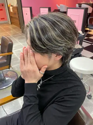 ミディアム カラー パーマ ヘアアレンジ メンズ キッズ ネイル マツエク・マツパ アイブロウ メンズ特化 しゅうへいのヘアスタイル