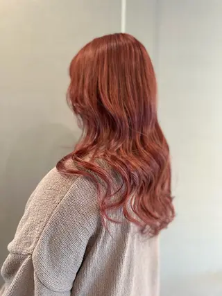 ロング カラー K Harukaのヘアスタイル