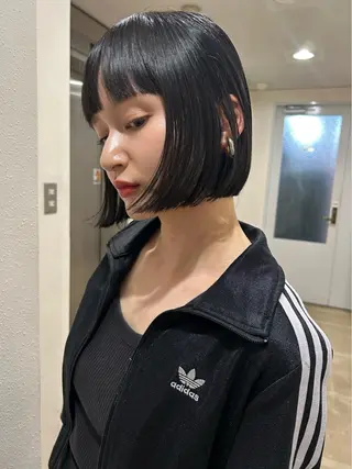 ショート ショート/ボブ専門 宮脇美奈/南船場のヘアスタイル