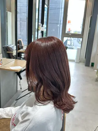 ミディアム 🍜のばた 🍜のヘアスタイル