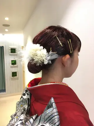 ヘアアレンジ 髪質改善✨ 風間里咲【西荻窪】のヘアスタイル