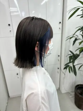 ミディアム カラー 🐶ひかる🐶 JILLSTUDIOのヘアスタイル