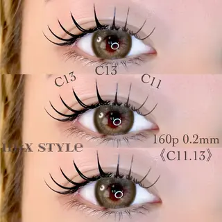 マツエク・マツパ 大阪梅田 SAKI 韓国風束感まつ毛のマツエク・マツパデザイン