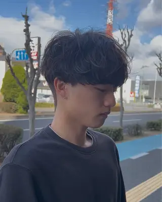 パーマ メンズ メンズサロンRomë 菜里のヘアスタイル