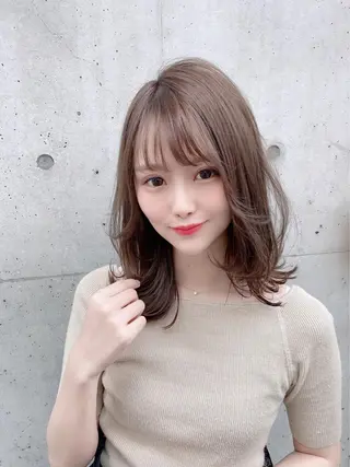 ロング カラー ヘアアレンジ 女性が憧れる ショート/角田愛和のヘアスタイル