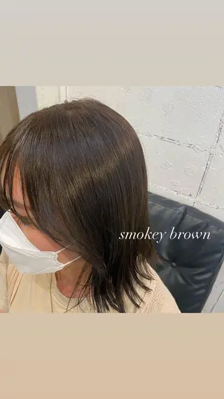 ミディアム カラー 【MARCIE】 miyabiのヘアスタイル