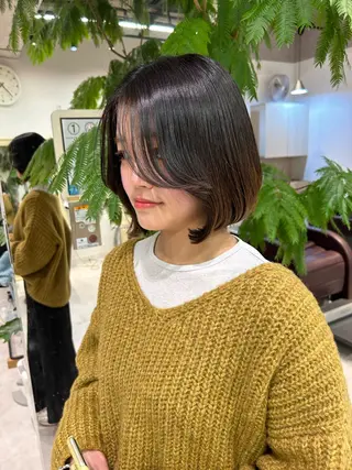 ミディアム カラー THE ESCALA 町田所属・町田縮毛矯正/ 髪質改善/美髪特化のヘアスタイル