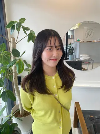 ロング 前川 瑞希のヘアスタイル