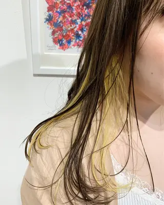 ロング カラー ANY／SUE 千葉パーマのヘアスタイル