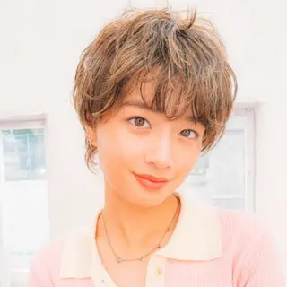 ショート カラー ハイトーン/ボブ/ ハイライト🌱ᩚ涼介のヘアスタイル