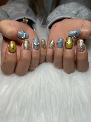 ネイル 大袋駅東口徒歩2分 alivioのネイルデザイン