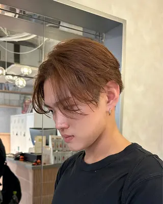 ショート カラー メンズ hayato / 梅田のヘアスタイル
