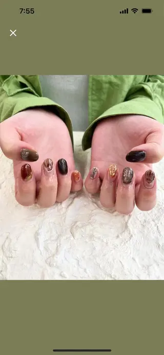 ネイル nail＊ runa🌻のネイルデザイン