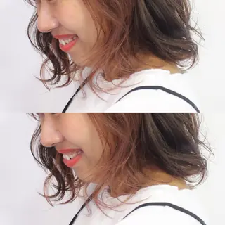 ミディアム カラー 'amo所属・'amo eyelashのマツエク・マツパデザイン