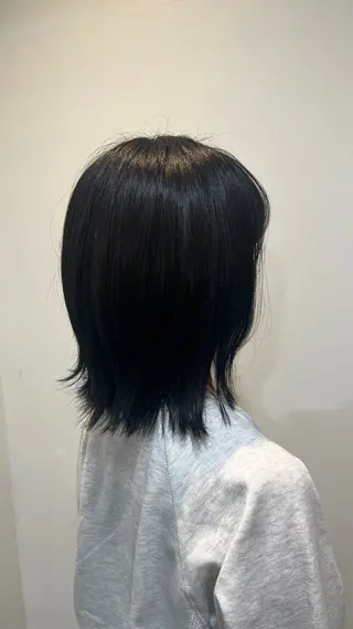 カラー 米山 すずののヘアスタイル