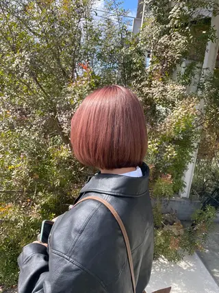 ショート カラー 増田 ルナのヘアスタイル