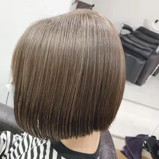 ミディアム カラー R ri R takagiのヘアスタイル