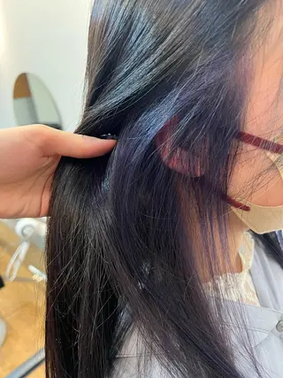 カラー イシイ ハルナ 🤍のヘアスタイル