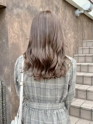 ロング yossy/髪質改善 /ダブルカラーのヘアスタイル