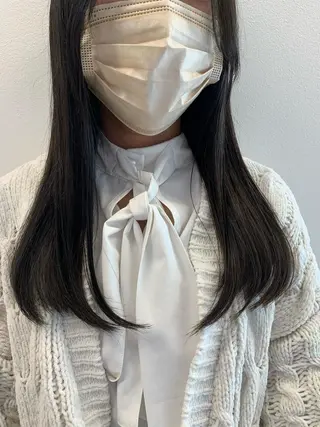 ロング カラー 韓国/ヘアアレンジ/ 髪質改善/夏美のヘアスタイル