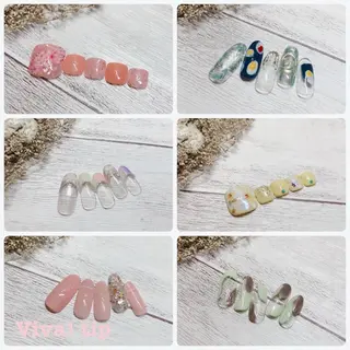 ネイル Viva!tip所属・Viva!tip ビバティップネイルのネイルデザイン