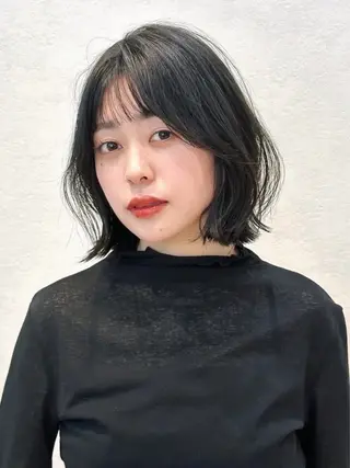 ショート カラー パーマ 🫧小顔×似合わせ× 透明感カラー🫧のヘアスタイル