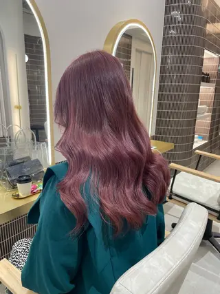カラー i.+odori所属・‎🤍Miu‎🤍 レイヤーカット‎🤍のヘアスタイル