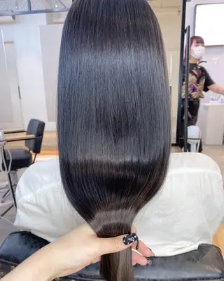 ロング 韓国風艶カラー 🇰🇷🩶/REIのヘアスタイル