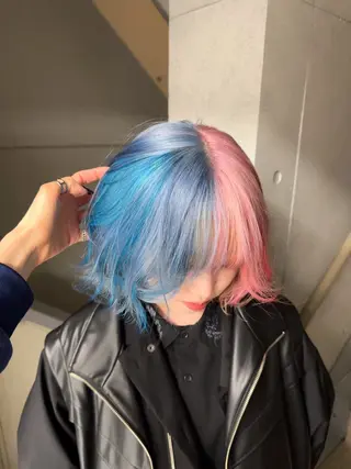 カラー レイヤーカット🐺 hina🩶のヘアスタイル