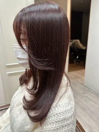 ロング 🌟韓国風レイヤー 🌟さやかのヘアスタイル