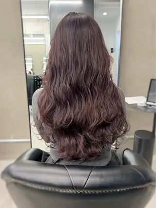 ロング カラー kimika🥑 メンズ/髪質改善のヘアスタイル