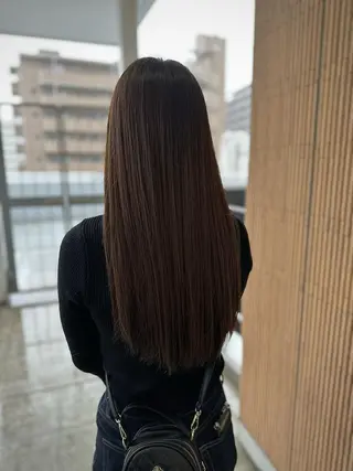 ロング JYO 髪質改善専門家のヘアスタイル