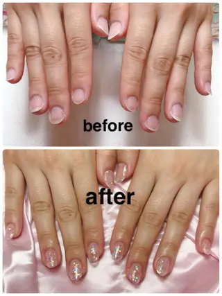 ネイル 深爪を断らない スカルプ高評価店のネイルデザイン