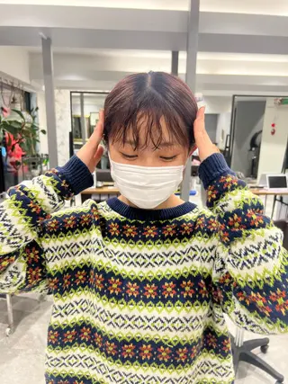 ミディアム zoey kego所属・zoey centuryのヘアスタイル