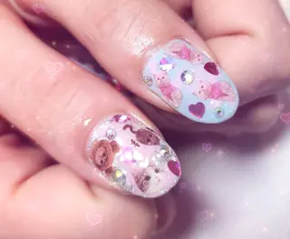 ネイル 💜bora .のネイルデザイン