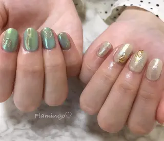 ネイル 40代からの爪を守る ×ケア重視サロン♡のネイルデザイン