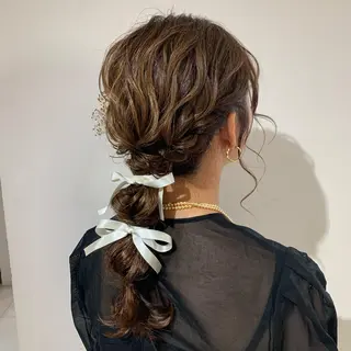 ロング 菅原リキヤ くびれレイヤーヘアのヘアスタイル