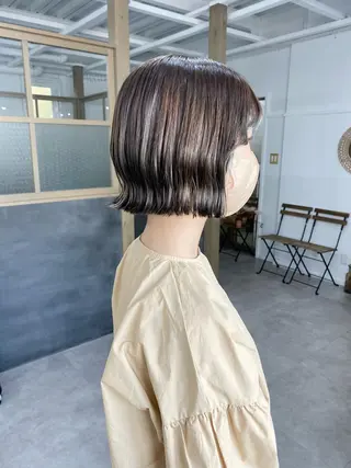 ショート カラー ヘアアレンジ ume所属・ひなの .のその他イメージ