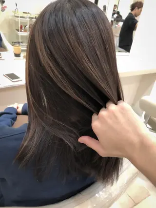 カラー 東梅田エリアカラー ヘアセットNo. 1のヘアスタイル