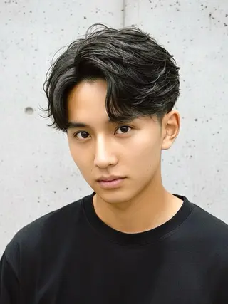 パーマ メンズ メンズサロンHEADSTOCK大和八木店所属・メンズサロンHEAD STOCK☆TOMOのヘアスタイル