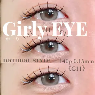 マツエク・マツパ 大阪梅田 SAKI 韓国風束感まつ毛のマツエク・マツパデザイン