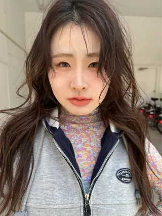 ロング カラー 高橋 みく/ minim 暖色のヘアスタイル