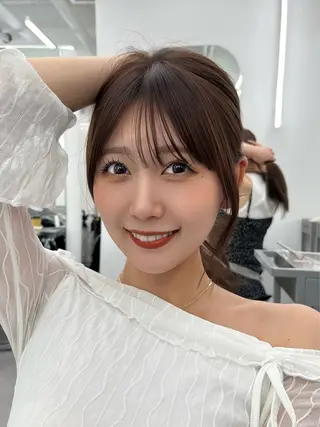 ロング カラー ナチュラルくびれヘア /アレンジ伊藤彪真のヘアスタイル