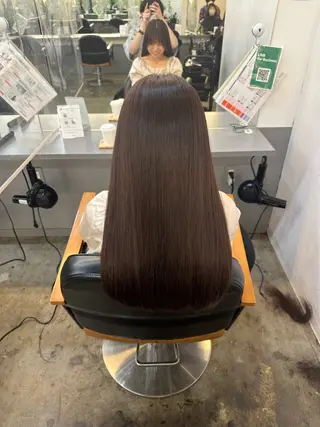 ロング ボブ/ぱつっとボブ/ 谷口 海星のヘアスタイル