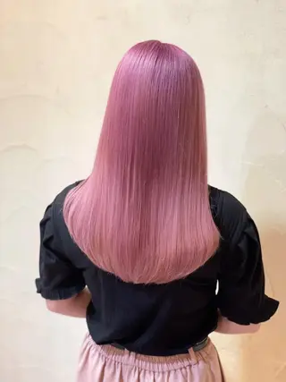 セミロング カラー 秋山 幸太のヘアスタイル