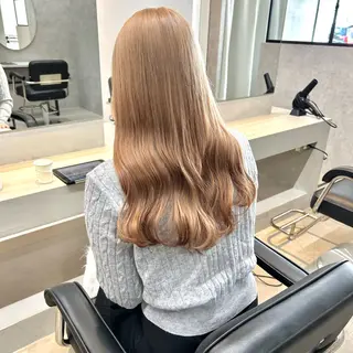 ミディアム カラー mood tatemachiのヘアスタイル