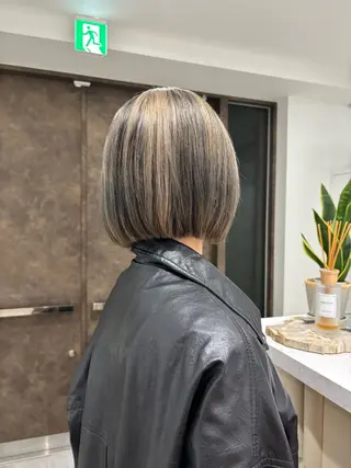 カラー AO所属・Haruka🌺 /ボブ/海外ヘアのヘアスタイル