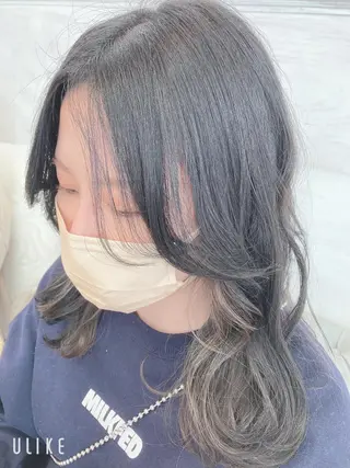 セミロング GOSSIP所属・GOSSIP信国 瑞絵のヘアスタイル