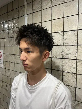 ショート メンズ 宮崎 陽樹のヘアスタイル